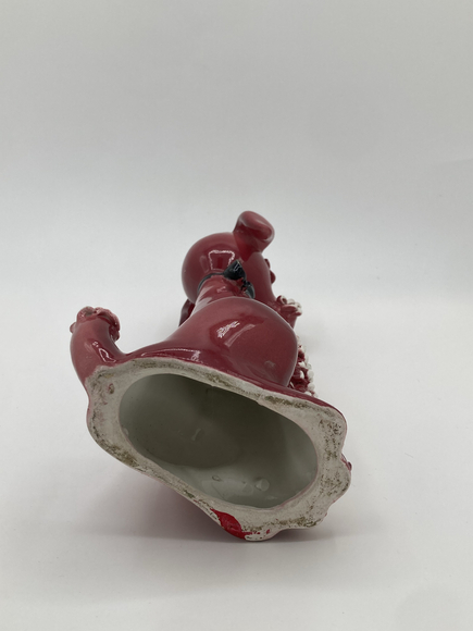 Vintage Mid-Century Red Poodle Figurine with Bow – Ceramic Dog Statue Japan - Picture 5 of 5